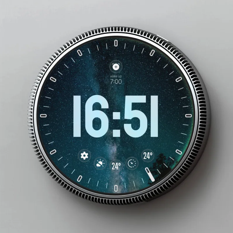 Kronolith clock mockup